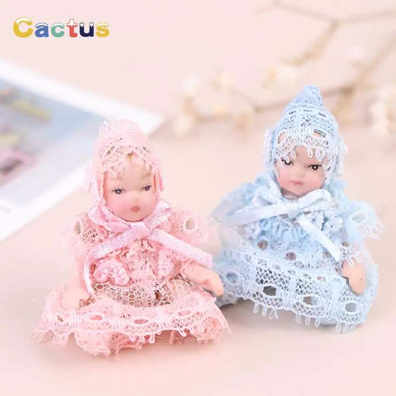 New 1:12 Dollhouse Miniature Cute Baby Doll People Model Body Joints Moveable Doll 1 New 1:12 Dollhouse Miniature Cute Baby Doll People Model Body Joints Moveable Doll 1