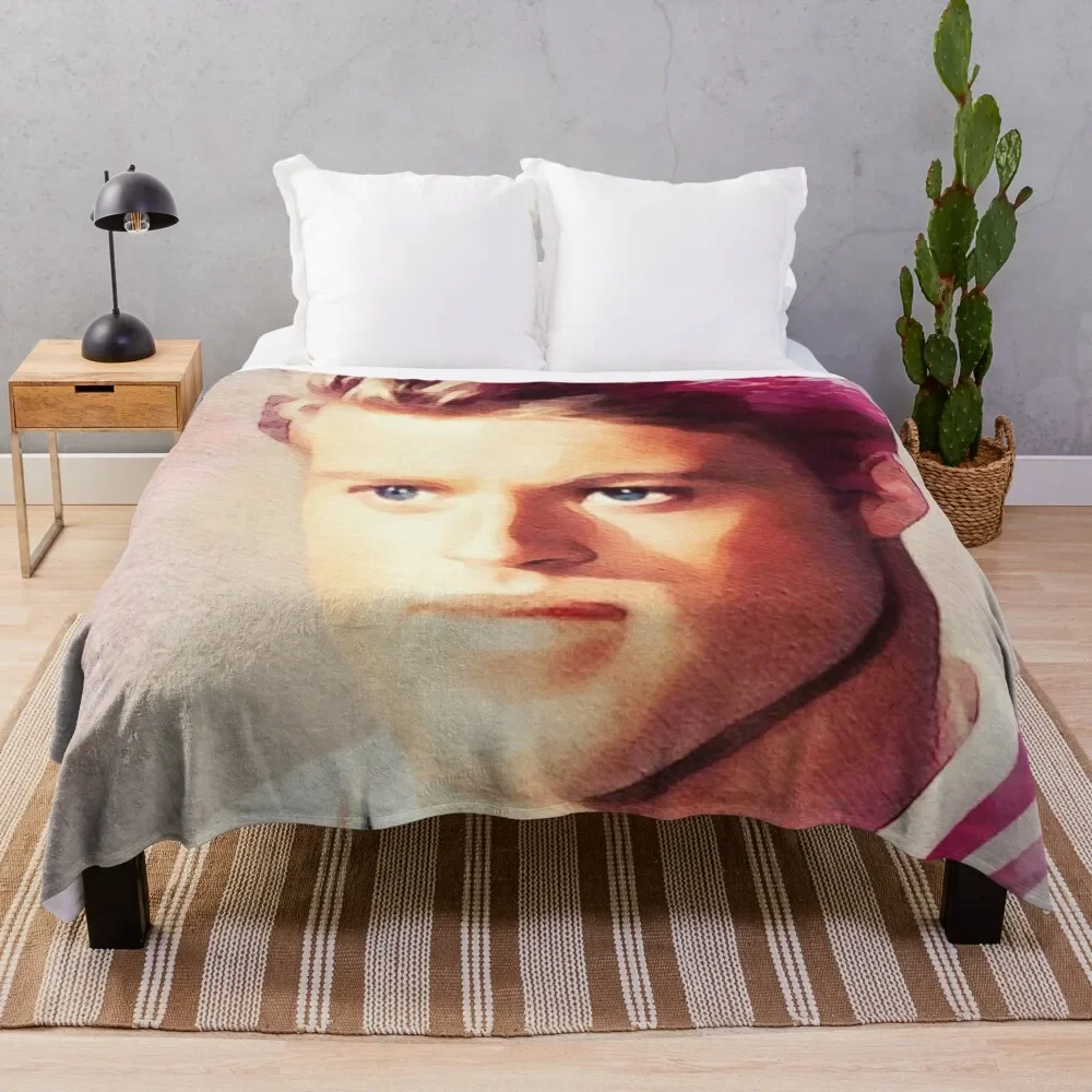 

Robert Redford, Movie Legend Throw Blanket Soft Big bed plaid Loose Blankets