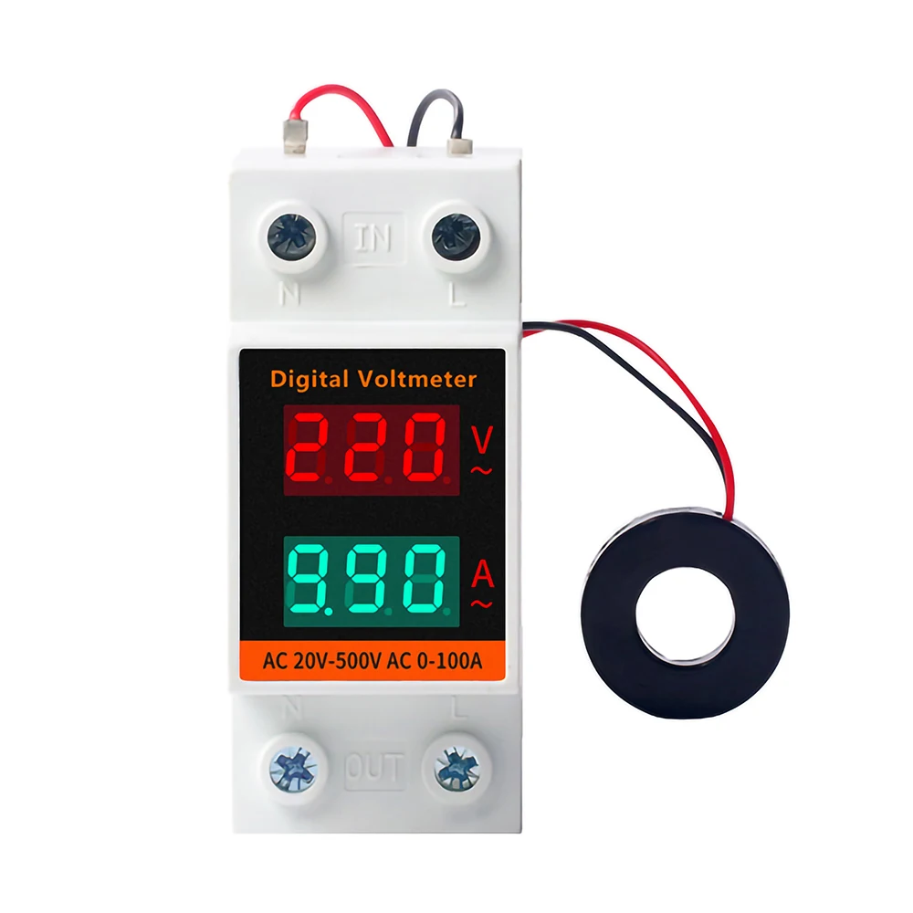 Voltmètre de panneau de commutateur combiné multifonction 5