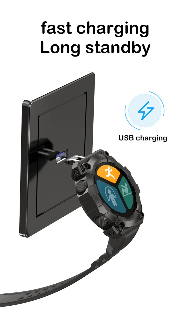 FD68S New Smart Watches Men Women Bluetooth relógio Smartwatch Touch Fitness Bracelet for IOS Android mens watch reloj hombre