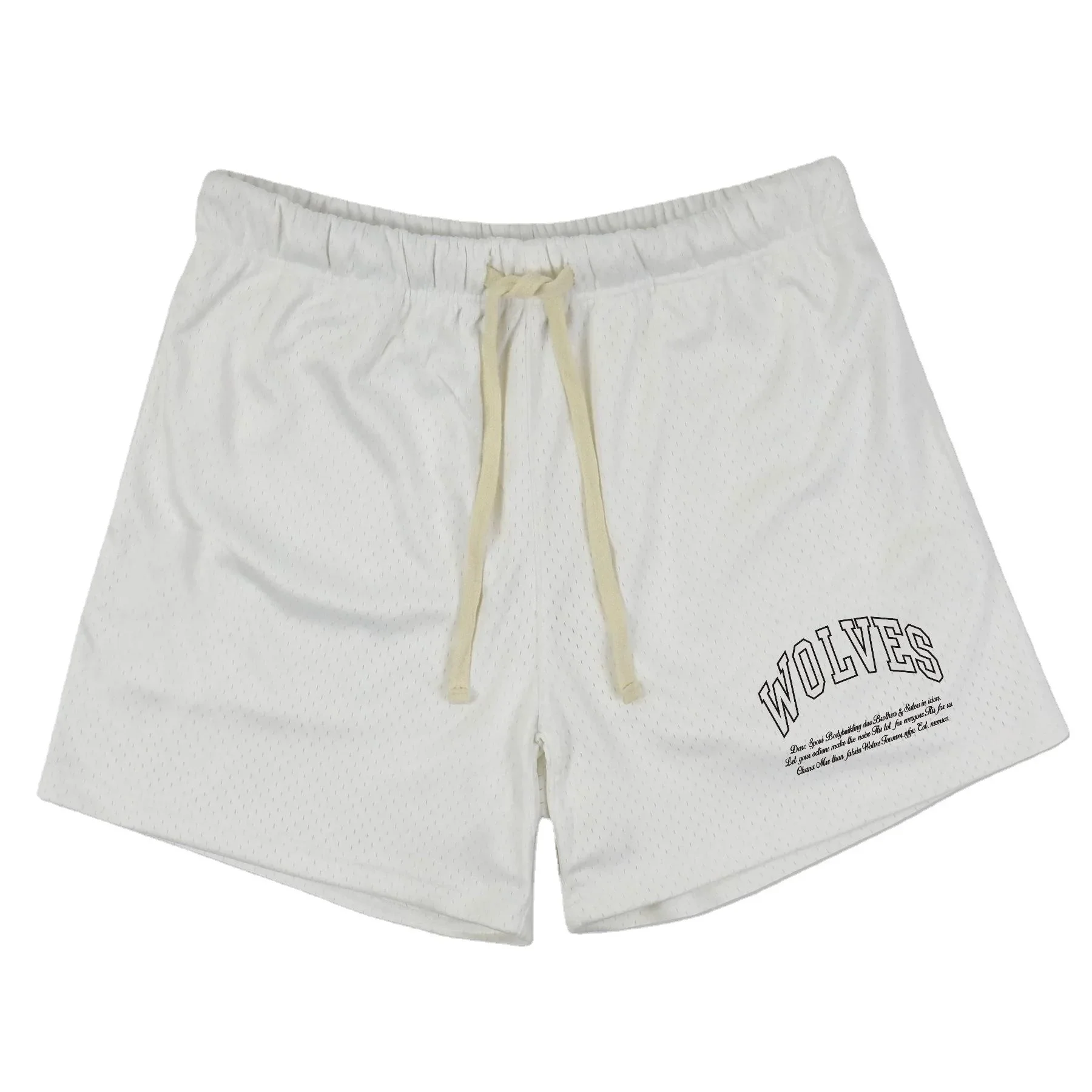 American Style Basketball Shorts Men's Fitness Running Squat Training Casual Breathable Knee-Length Three-Quarter Dry Quick