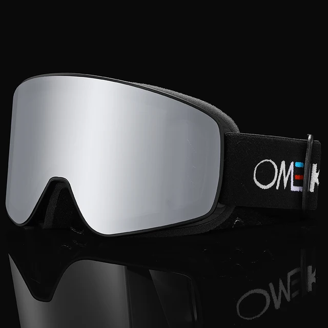 OMEKOL BRAND NEW Double Layers Anti-Fog Ski Goggles Snowmobile Eyewear Outdoor Sport Snow Snowboard Glasses 3