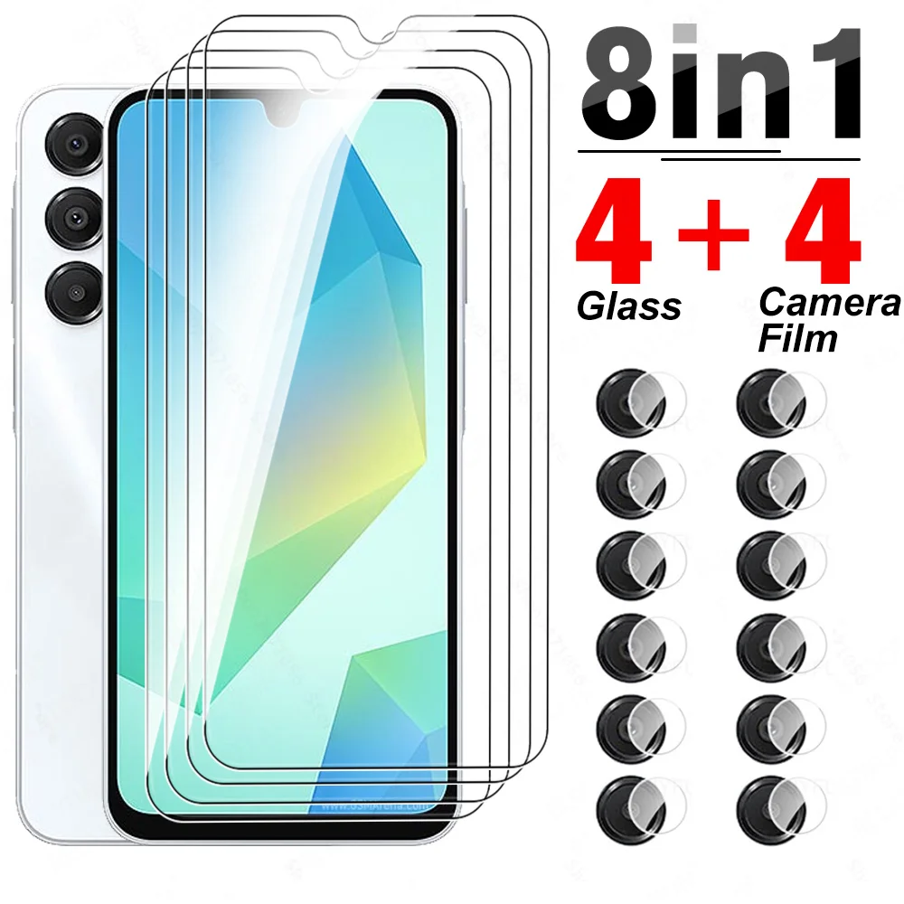 Premium 9H Tempered Glass Screen & Camera Protector - Ultra Clear, Scratch Resistant