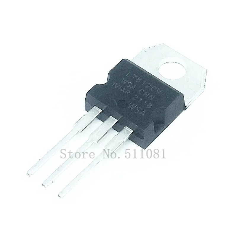 10PCS L7812CV TO220 L7812 7812CV L7805 L7806 L7808 L7809 L7810 L7815 L7818 L7824 LM317T L7905 L7906 L7909 L7912 L7915 L7924