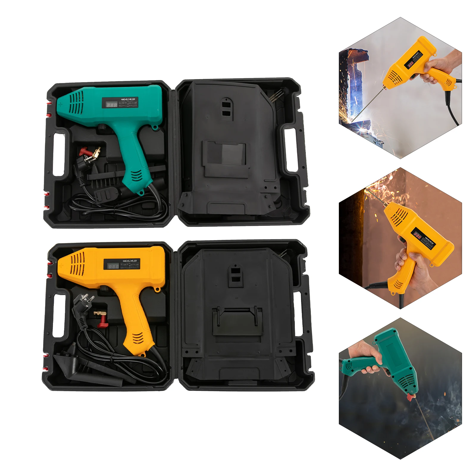 Portable Handheld Welding Machine 220V 3000W Digital Welding Machine High Precision High-efficiency Welding Equipment 6