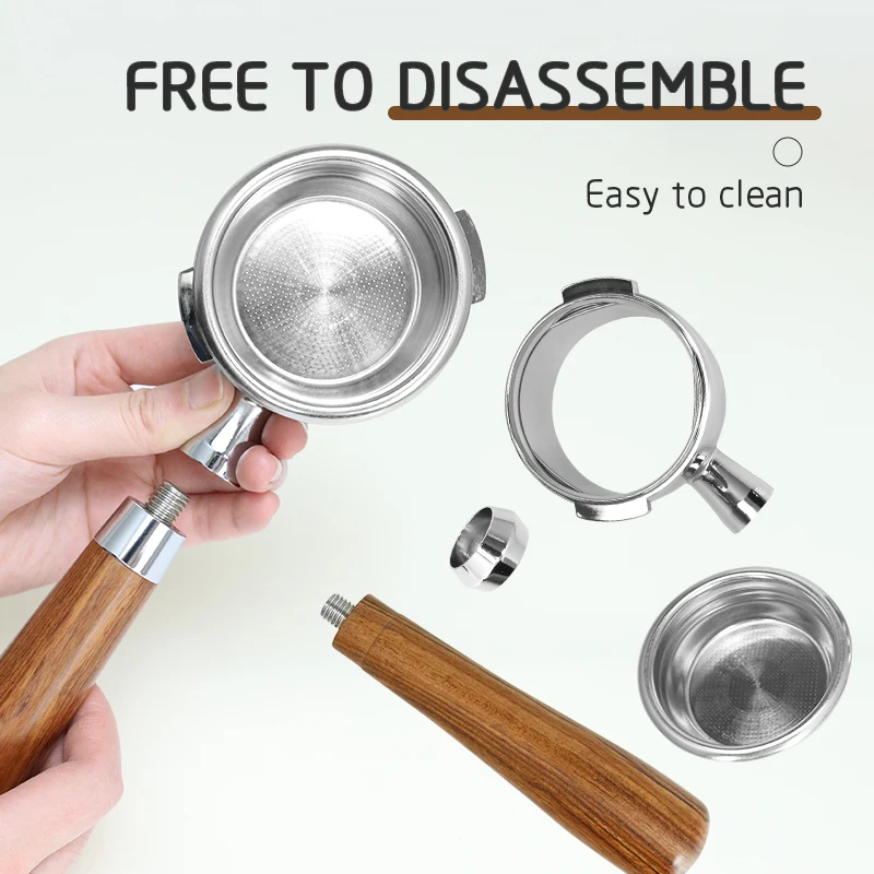 Supporto Per Portafiltro Caffè In Acciaio Inossidabile, Universale Per Filtri 51-58mm, Base Antiscivolo, Organizza Il Piano Di Lavoro - 2