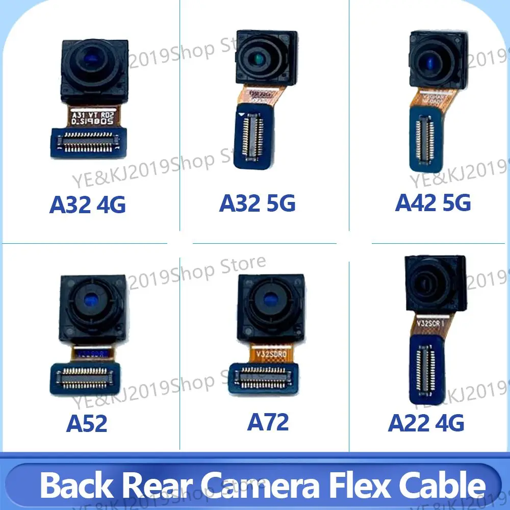 

Оригинальная сменная фронтальная камера для Samsung A52 A72 A22 A32 A42 4G фотокамера заднего вида с гибким кабелем