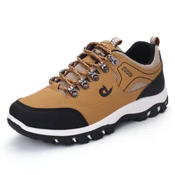 Men's Lightweight Summer Breathable Outdoor Slip - on Sneakers - 45 (YELLOW)