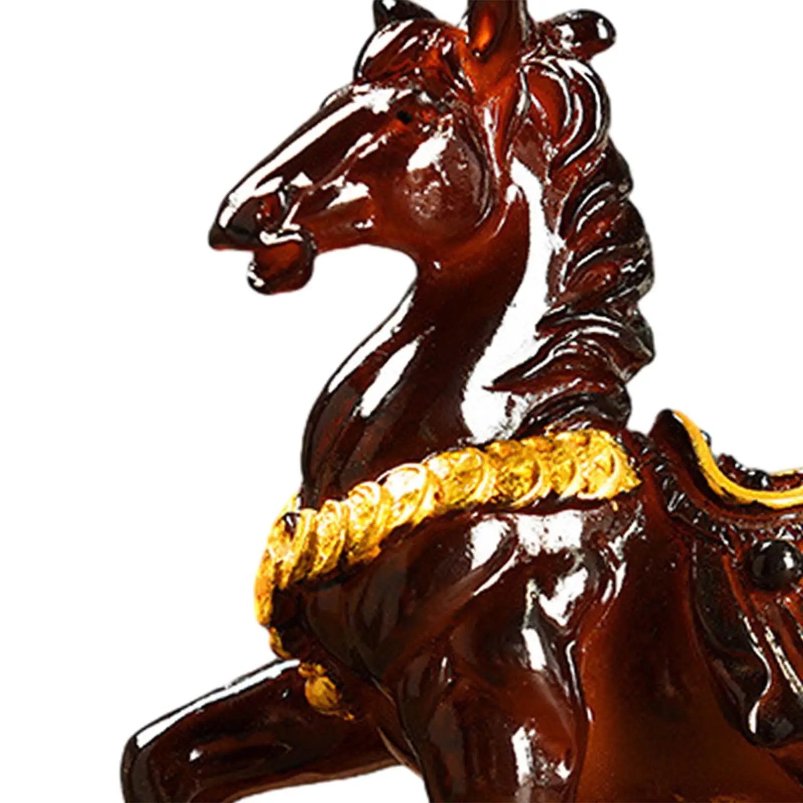 Horse Statue Home Decorations Tabletop Ornament Souvenir Tea Play Tea Pet for Home Office Desk Tea Table Yoga Room Shelf Tearoom