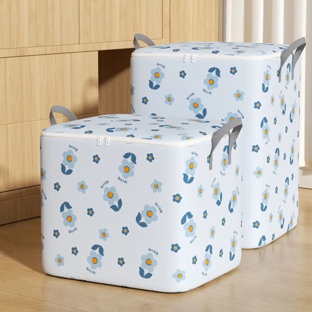 Household Large Capacity Moistureproof Thick Cotton Blanket Bag Foldable Dust-proof Storage Bags Clothes Sorting Bags Travel 3