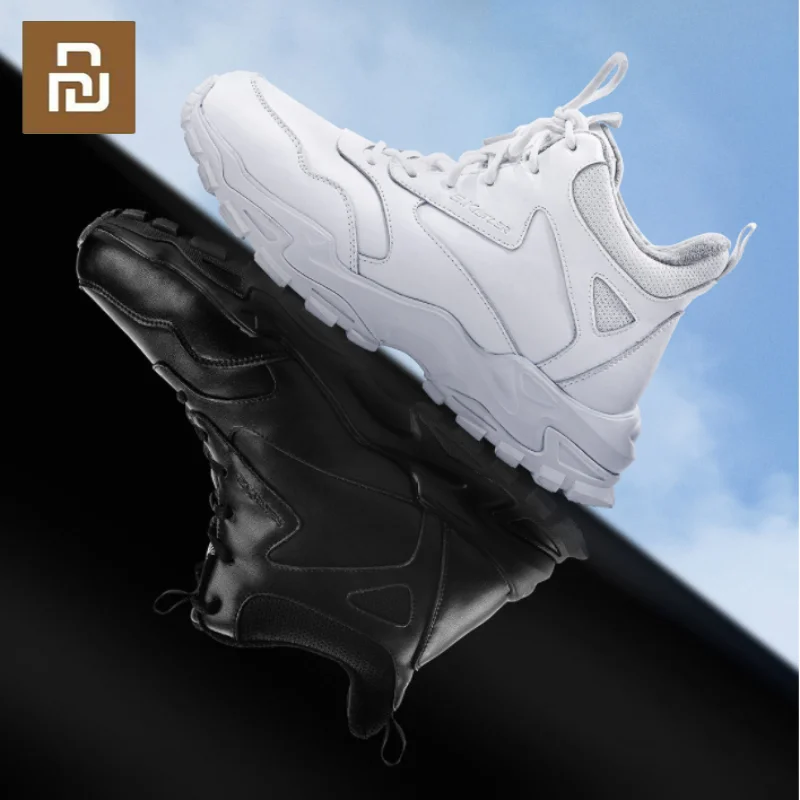 

Кроссовки Youpin SUPIELD Aerogel теплые с высоким верхом, повседневная обувь с флисовой подкладкой, Нескользящие, на толстой подошве, для женщин и мужчин