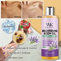 WK JALY Série d'huiles corporelles essentielles blanchissantes, peau propre, hydratante, nourrissante, élimine l'acné, les taches noires, pour tous les types de peau 5