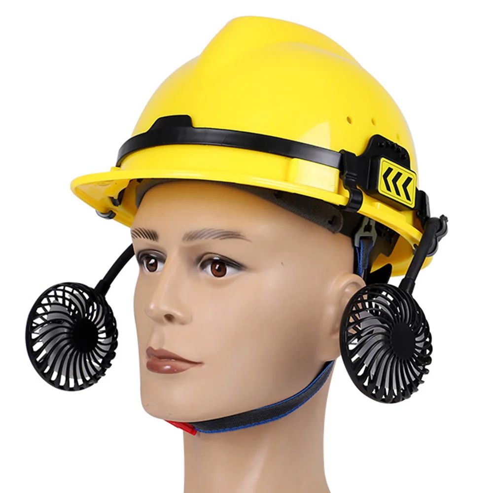 

Portable Fan for Safety Helmet Hard Hat Fan Ventilation Cooling Sunscreen Breathable Construction Safety Helmet Accessories