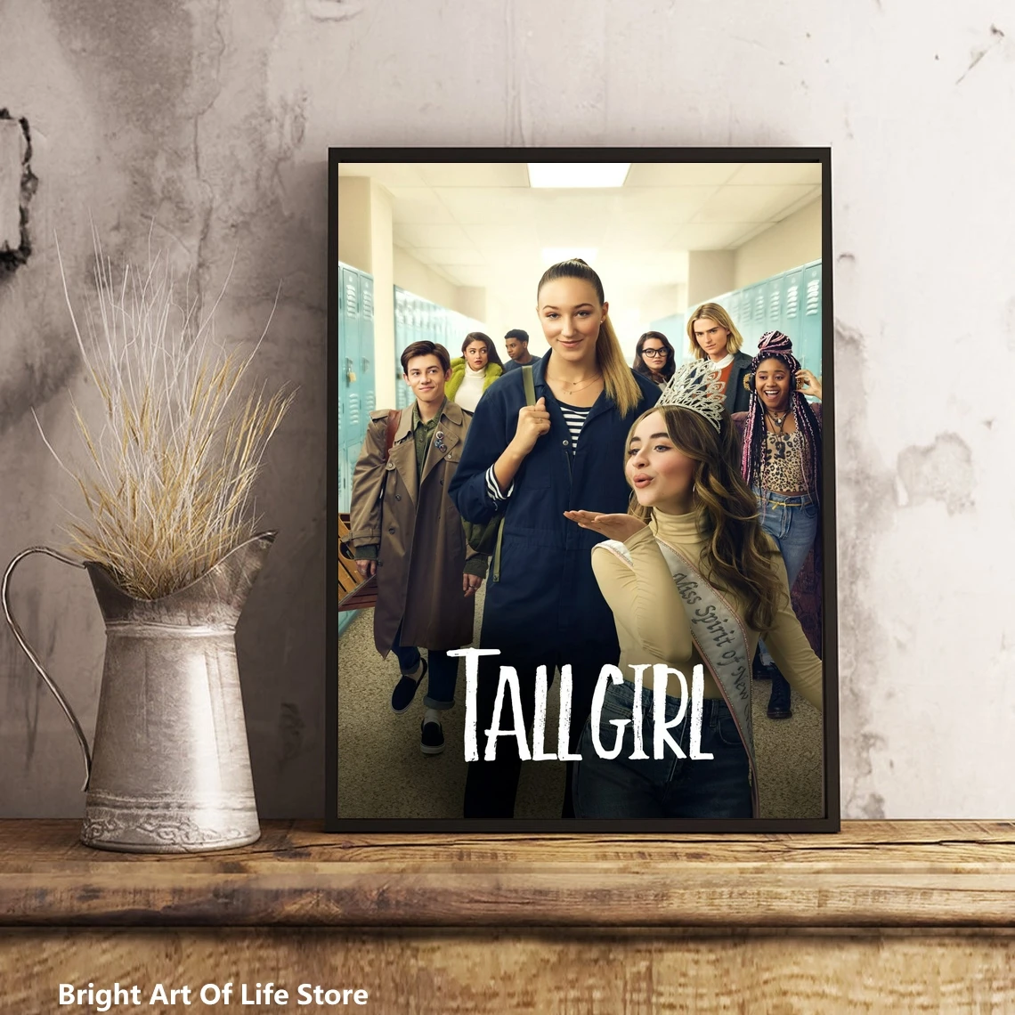 

Tall Girl (2019) Movie Poster Star Actor Art Cover Canvas Print Decorative Painting (No Frame)