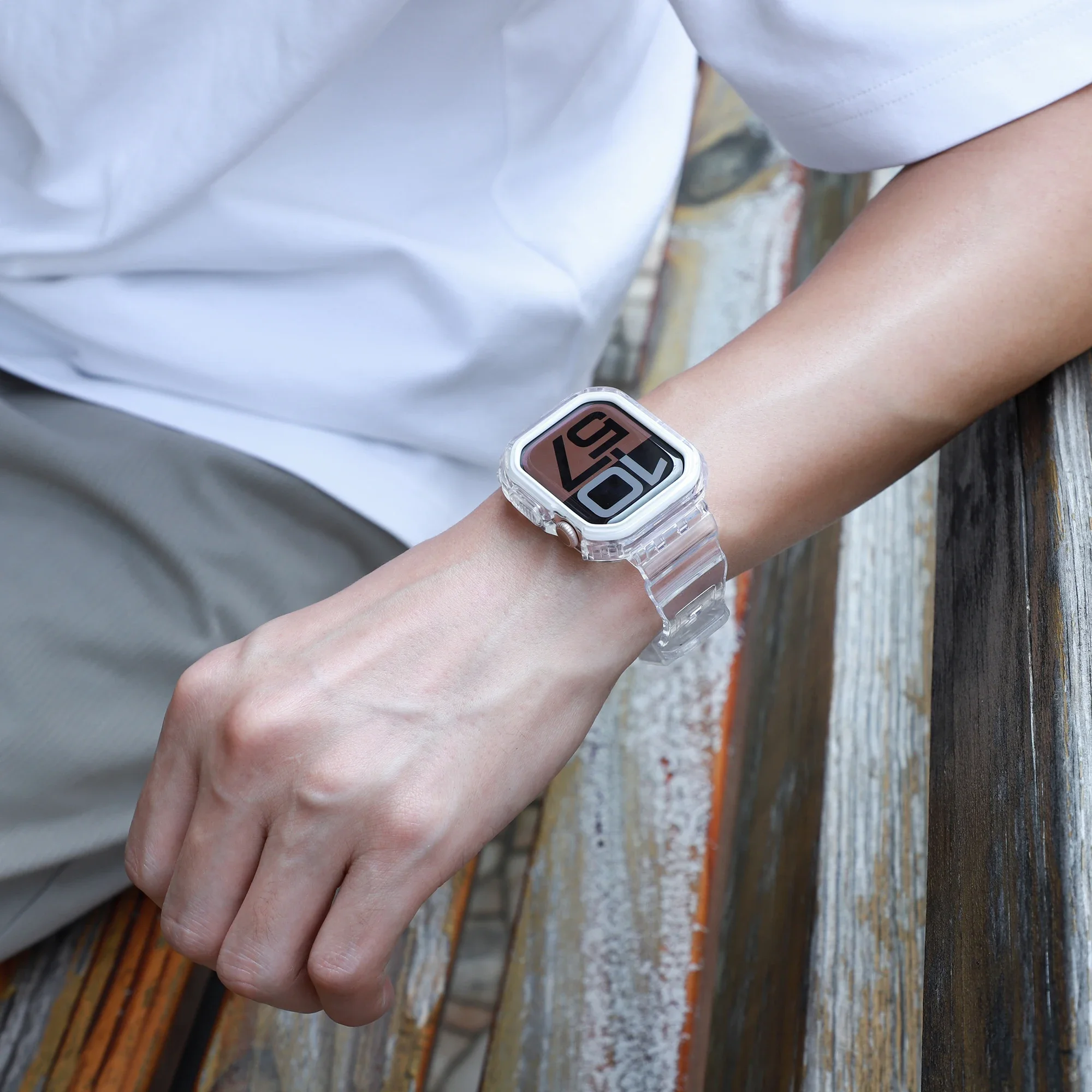 Crystal Clear Protective Sport Band and Bumper Cover