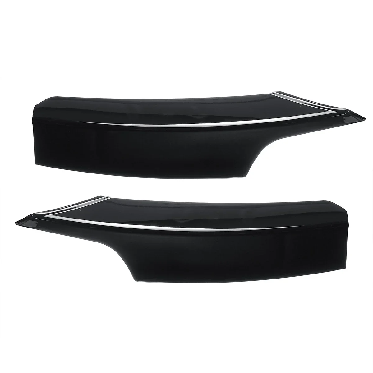 Fog Lamp Cover Trim Front Canards Splitter For BMW F30 F31 F35 M Sport 320i 325i 328i 335i 2012-Front Bumper Lip Body Kit