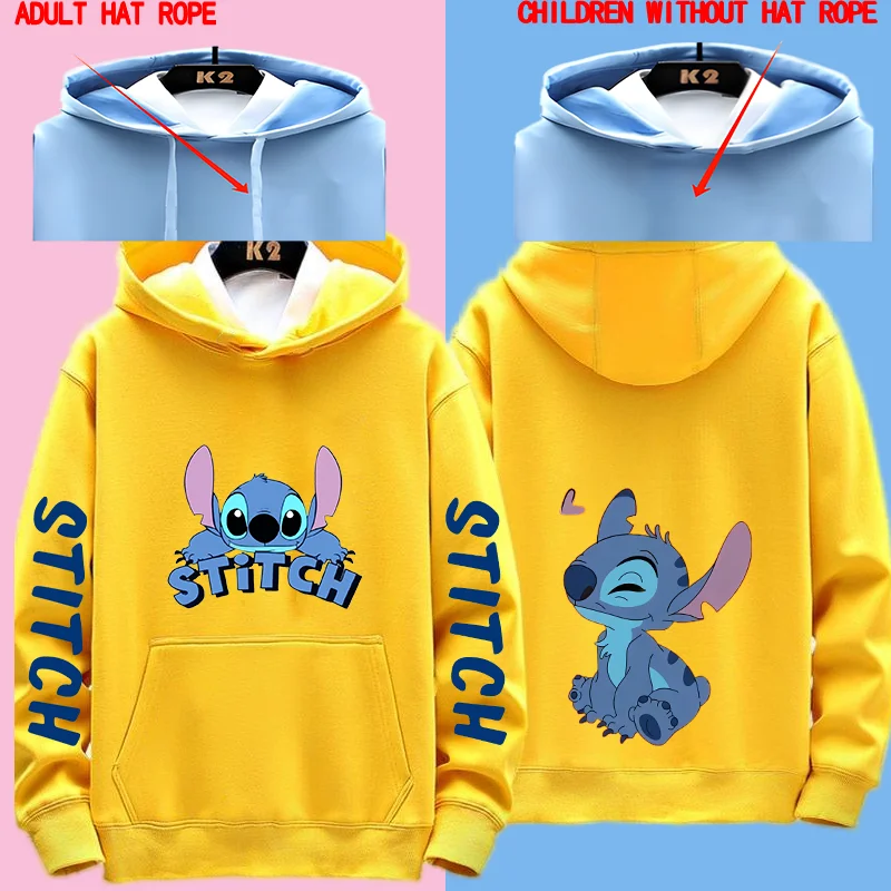 Lilo and Stitch Hoodie 1pc Miniso Anime Hoodie for Men Women Children stitch hoodie,children hoodie