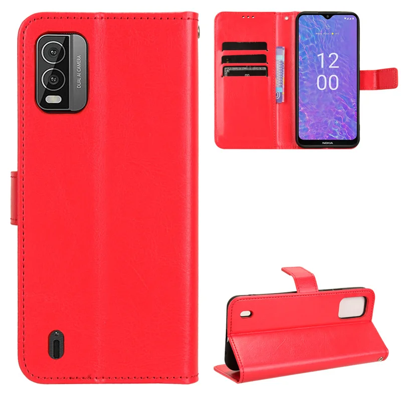 Coque Portefeuille Pour Nokia 1 - Avec Verre Trempé Inclus, Couleur Noire, Marque EbestStar, Neuf