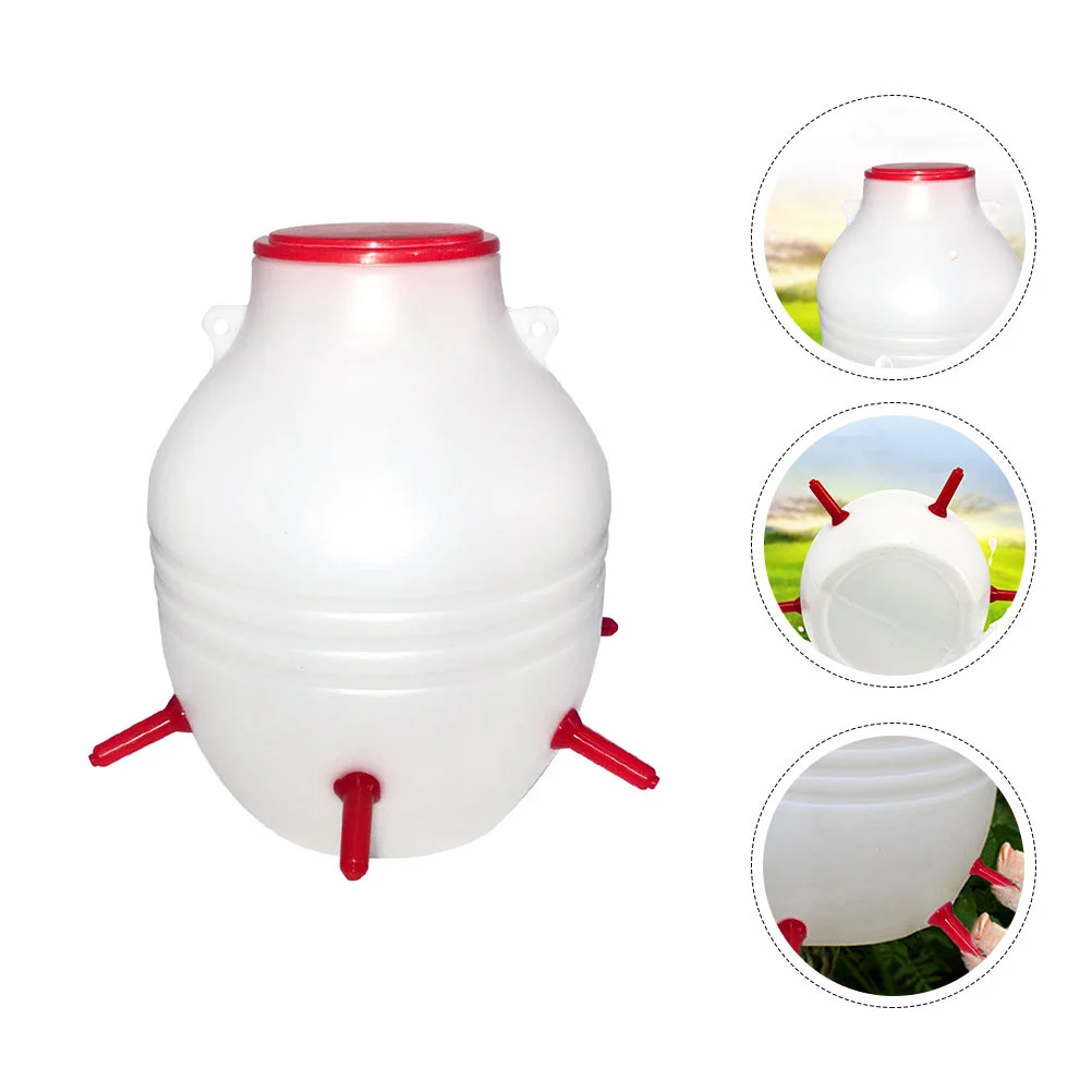 

Sheep Feeder Milk Lamb Feeding Bottle Poultry Breeding Bucket Automatic with Soft Silicone Animal Pot