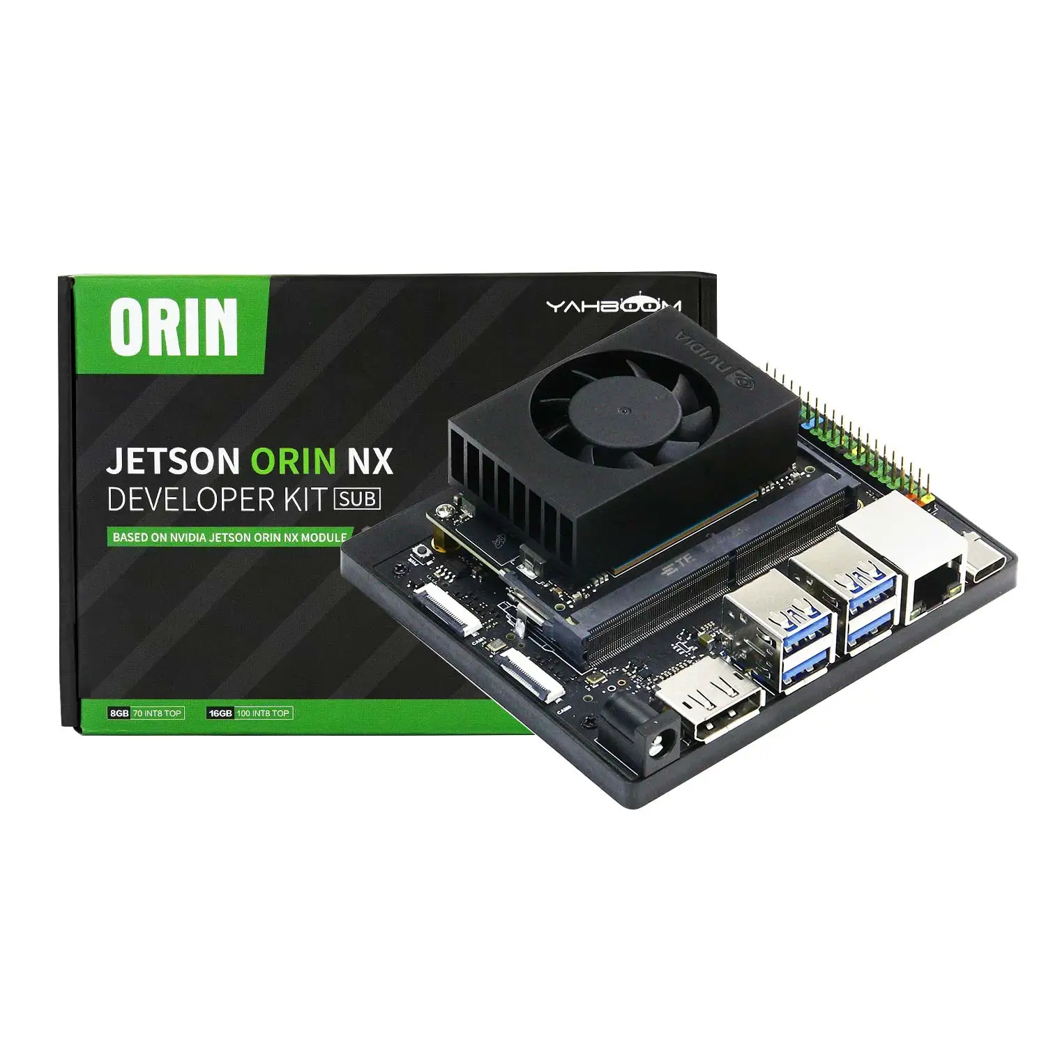 Jetson Orin NX Developer Kit with 100TOPS Computing Power For Embedded Edge Systems 8GB/16GB RAM
