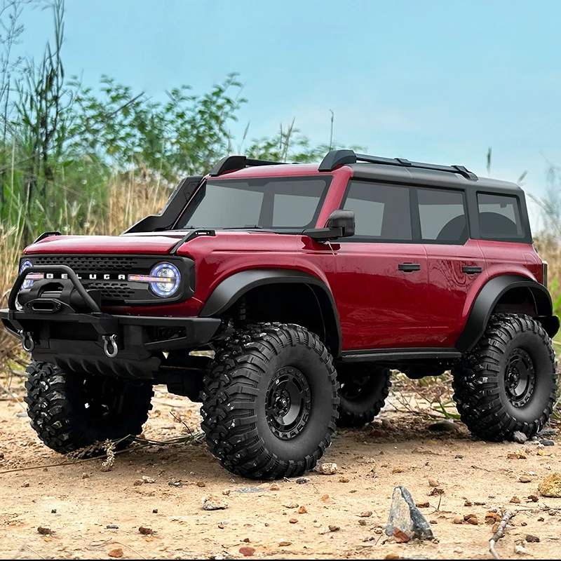 1/10 Rc Car Rc Crawler 4X4 Fuoristrada Rtr Hb R1001 Con Led 2.4G Telecomando Elettrico Rock Buggy Veicolo Rc Auto Per Adulti