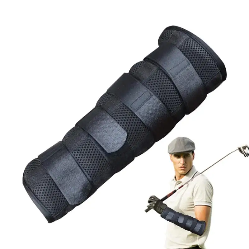 

Повязка на руку для тренировок, регулируемая прямая повязка на руку, тренировочная повязка для гольфа и корректирующая повязка, дышащее оборудование для начинающих