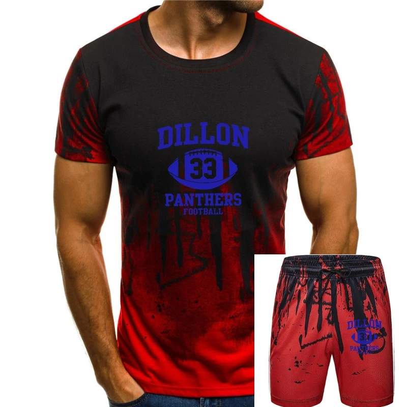 

Футболка Dillon American Panthers 33-футболка с коротким рукавом с принтом Тима риггинса и пятничной ночной подсветкой