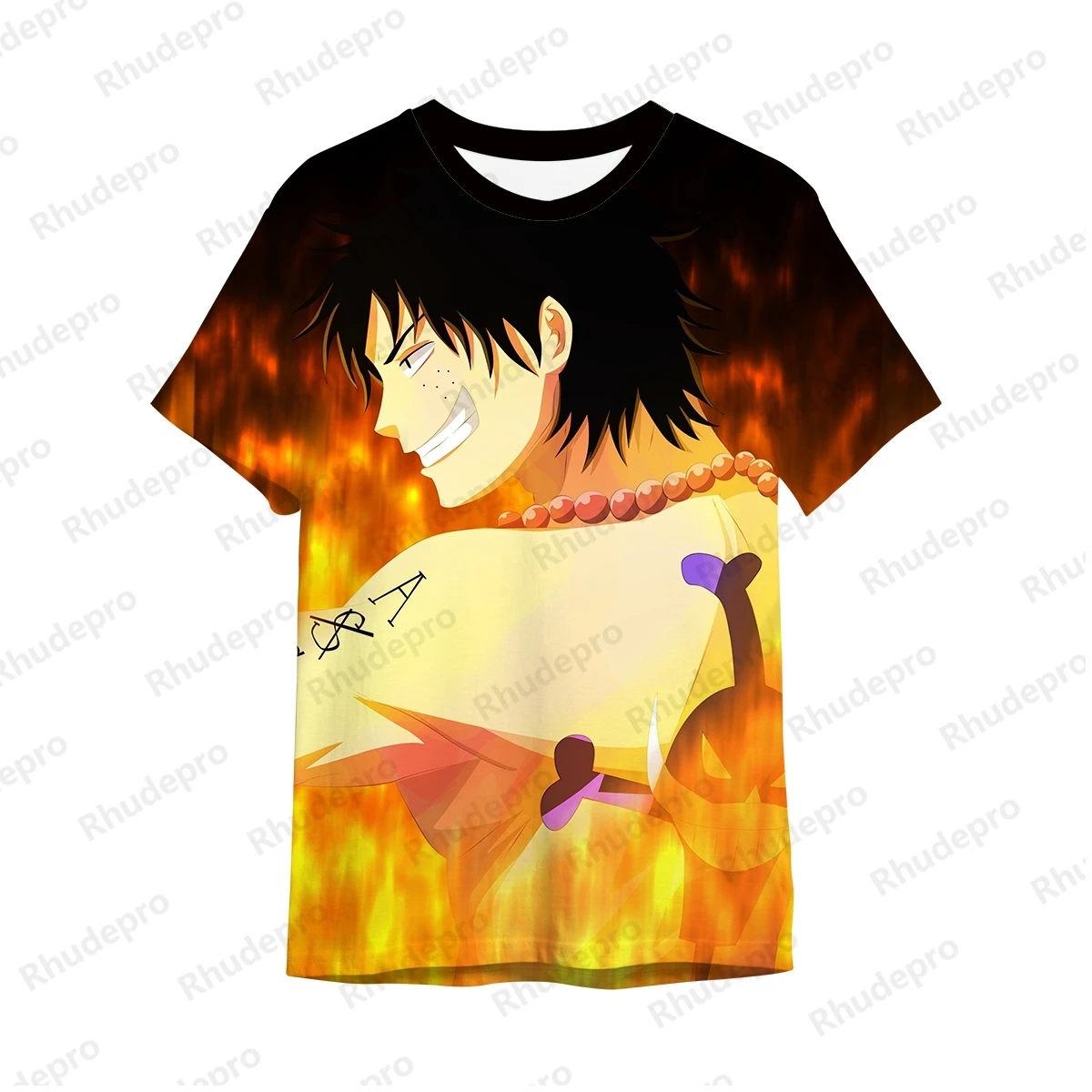 3D Printed Monkey D Luffy Roronoa Zoro One Piece Anime T Shirts Anime T Shirts