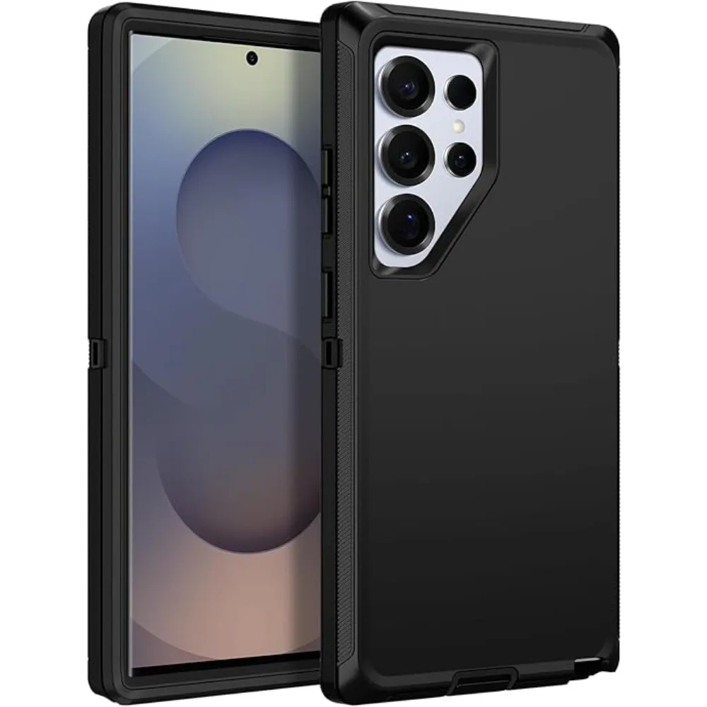 Elite Military-Grade Shockproof Case with Matte Anti-Drop Camera Protection
