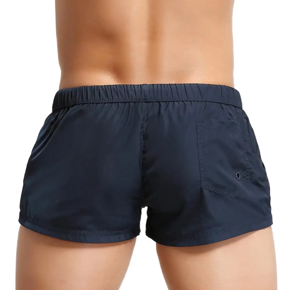 SEOBEAN Men's Summer Beach Shorts Swimwear Trunks Board Short Pants Male Gym Shorts Swim Surf Fitness Quick Dry Shorts 4