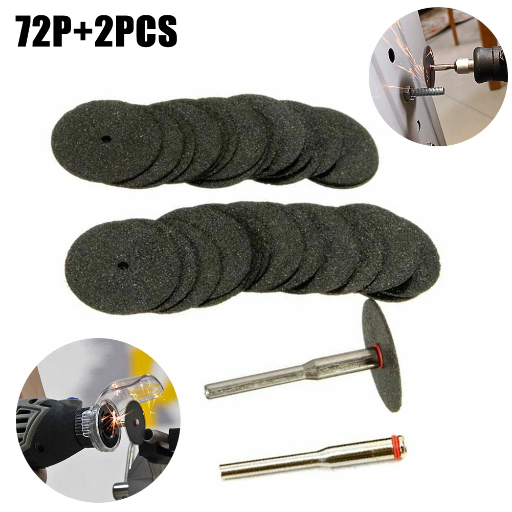 Resin Cutting Discs Resin Cutting Wheel Set (72pcs) for Efficient and Precise + 2 Connecting Rods Included