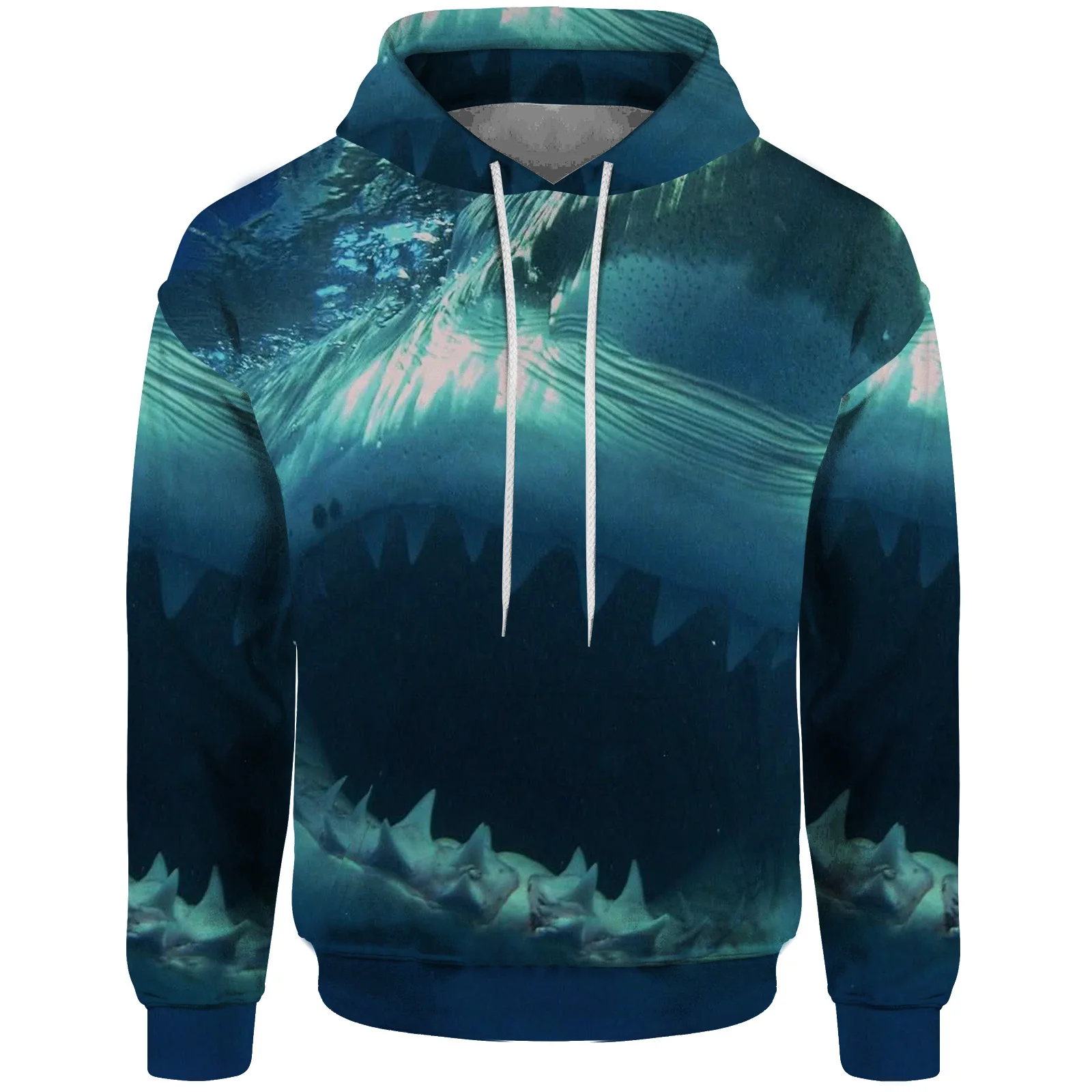 

Мужская толстовка с длинным рукавом, круглым вырезом и 3D-принтом