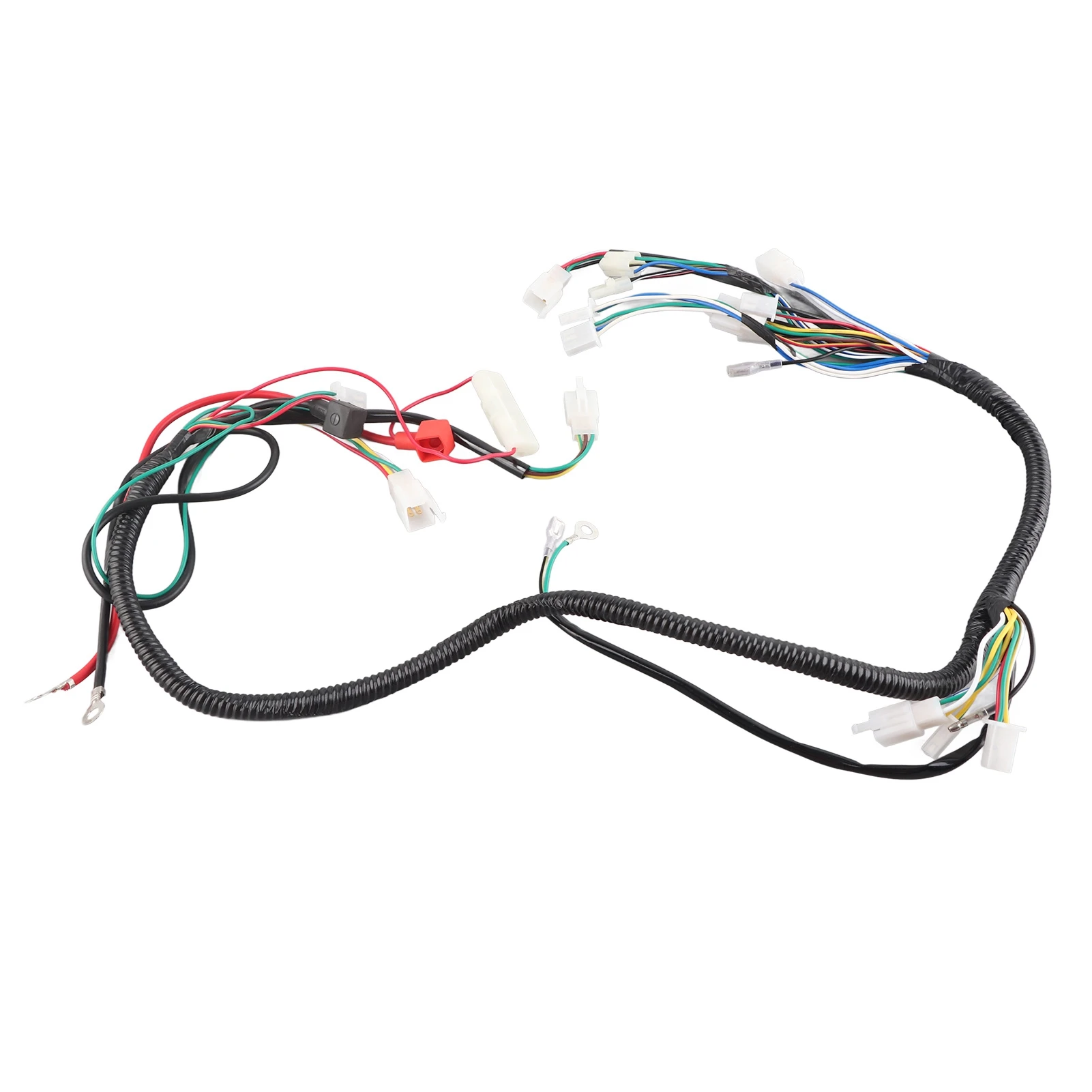 مجموعة أسلاك المحرك والانوار للدراجات الناريةCDI ،...