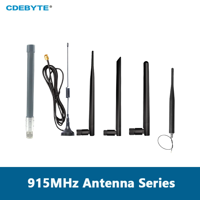 915MHz Rubber Antenna Series CDEBYTE Sucker Antenna Foldable SMA-J Interface Cabinet Antenna TPEE Material for Modem