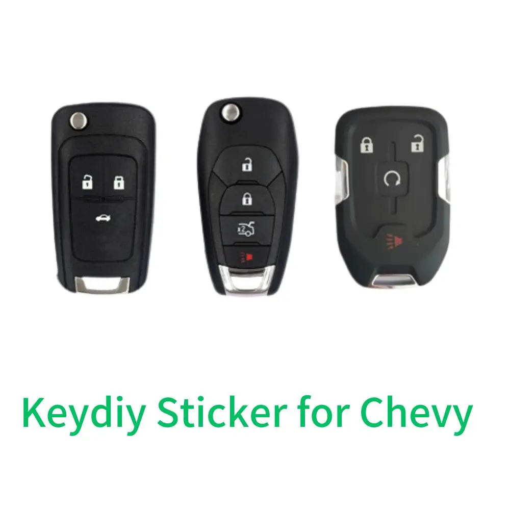 

Crossed Replacement Aluminum Sticker for Chevrolet Chevy Equinox Spark Sliverado Camaro Colorado Tahoe Key Shell Remote Cover