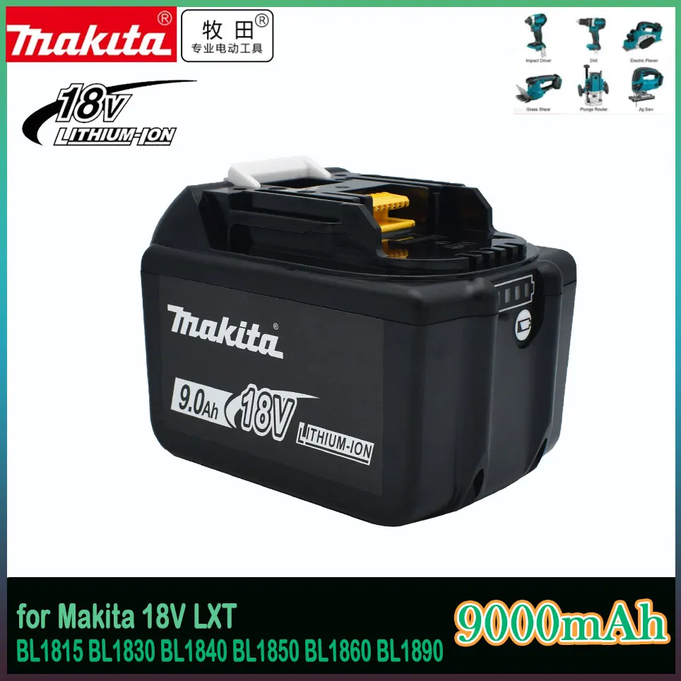 

Makita Замена 18V 9.0Ah батарея для BL1830 BL1830B BL1840 BL1840B BL1850 BL1850B аккумуляторная батарея