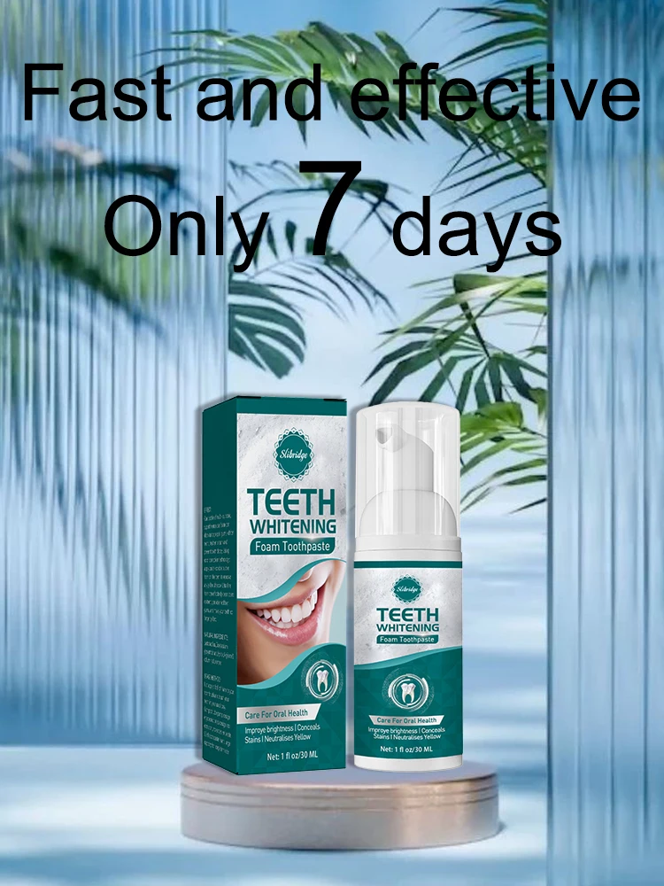 

Yellow Teeth Effective Teeth Whitening Mousse