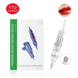 Biomaser Revolution Tattoo Needle 11U Permanent Makeup Cartridge Needles For Eyebrow Lips Makeup Fit Tattoo Machine BMX Needles