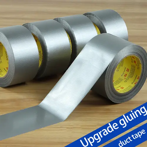 1 Roll Adhesive Fabric Duct Tape Heavy Duty, Carpet Waterproof Tape, Silver Tape Decorative, Automotive Fabric Tape 10 Meter