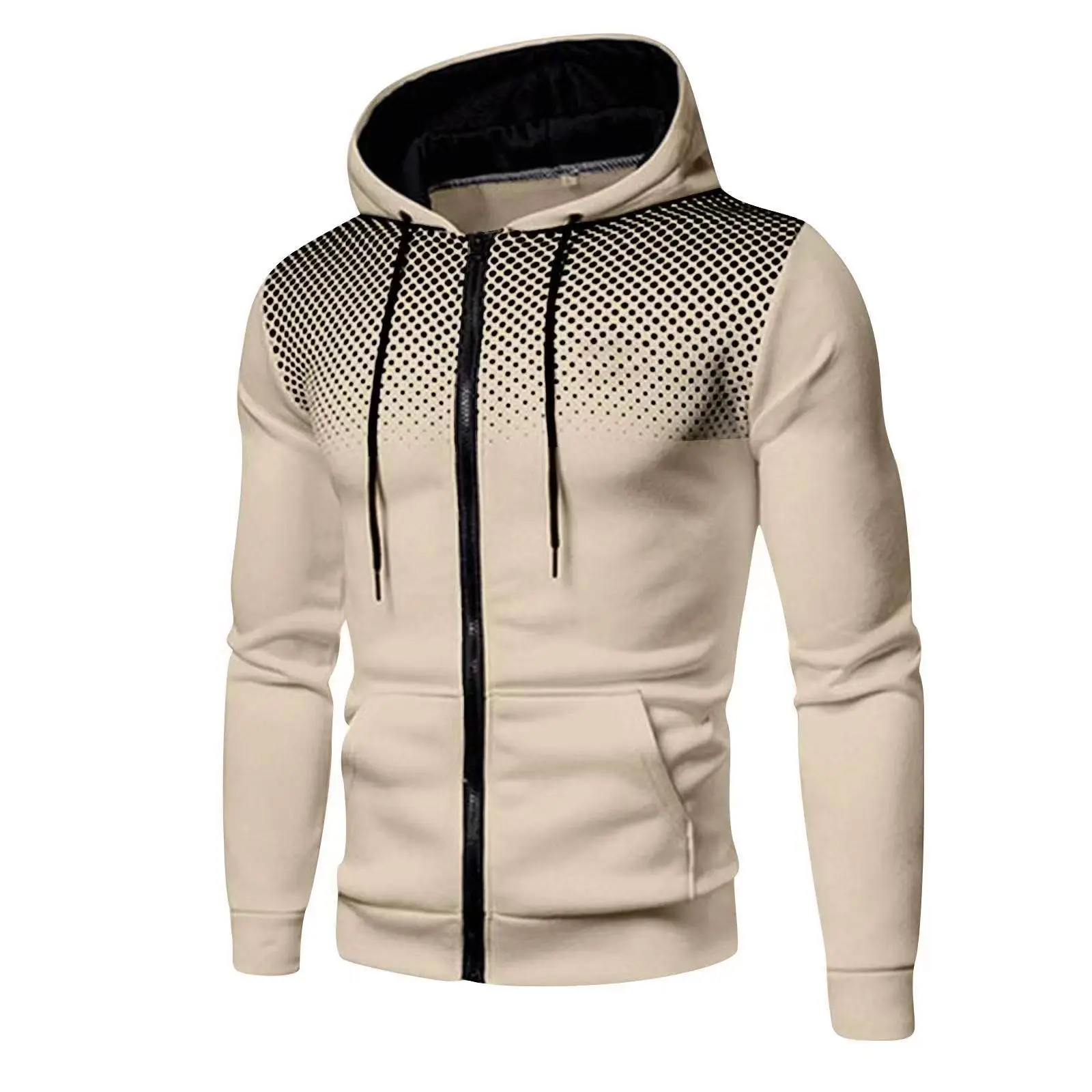 

Jackets Men Autumn Casual Sweatshirt 2022 Fashion Hip Hop Hooded Jacket Men Fleece Zipper Coats Men Clothing Clothes Men Jacket