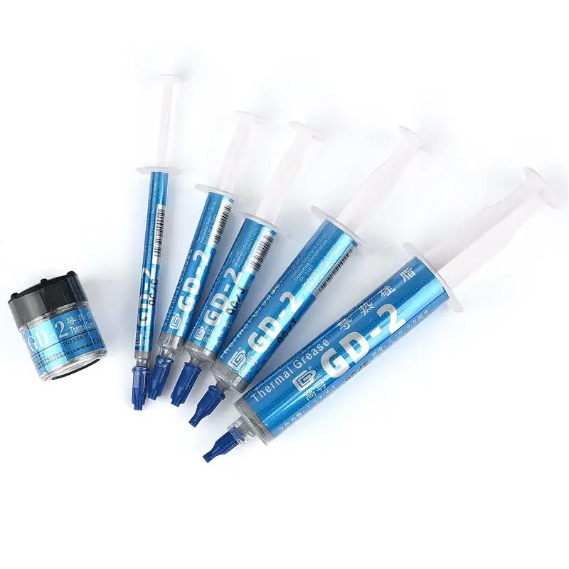 GD Thermal Paste (GD007 6.8W/M-K) (GD-2 7.5W/M-K) For CPU GPU Printer HeatSink Cooling Cooler Thermal Grease Compound Silicone thermal pad