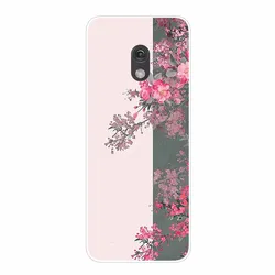 Floral Soft TPU Clear Silicone Phone Case - Elegant Back Shell Design for -Nokia 235 4G 2024 (R20.CH.644)