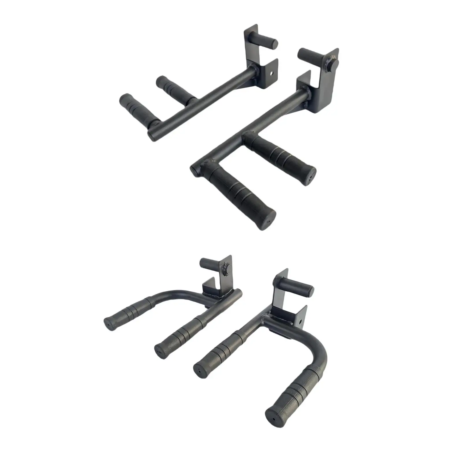 

2x Dip Bar для приседаний и Power Rack, двойные ручки, стойка для штанги, держатели, легкая установка, тренировочные многофункциональные захватывающие ручки