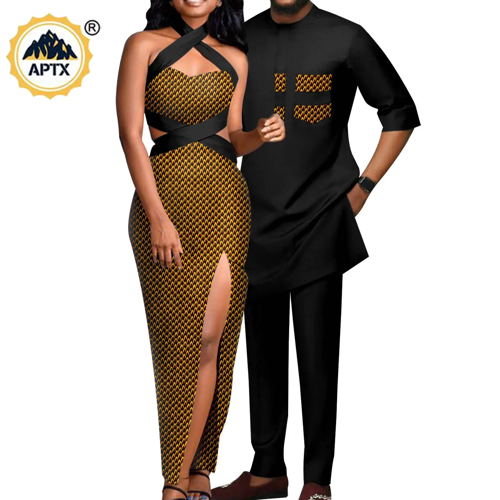 Black Couples Matching Outfits Formal African Matching Set/ankara