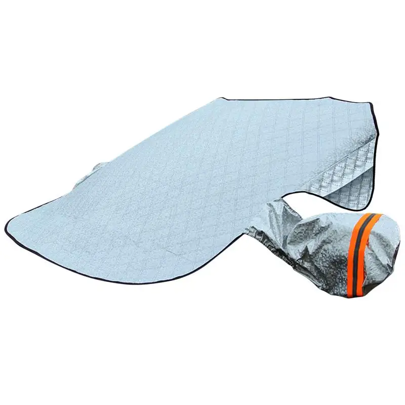 

Чехол на лобовое стекло для внедорожника, дневное покрытие 95X38 дюймов, полное покрытие, чехол на лобовое стекло с магнитной фиксацией, для льда и