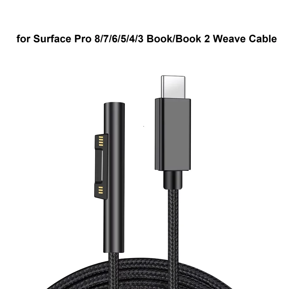 Universal 15V 3A USB-C PD Power Supply Charger Adapter with Cable