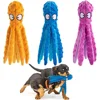 Durable Dog Plush Toys for Aggressive Chewers Tough Squeaky Octopus Dog Chew Toy for Puppy Pet No Stuffing Interactive Dog Toys 1