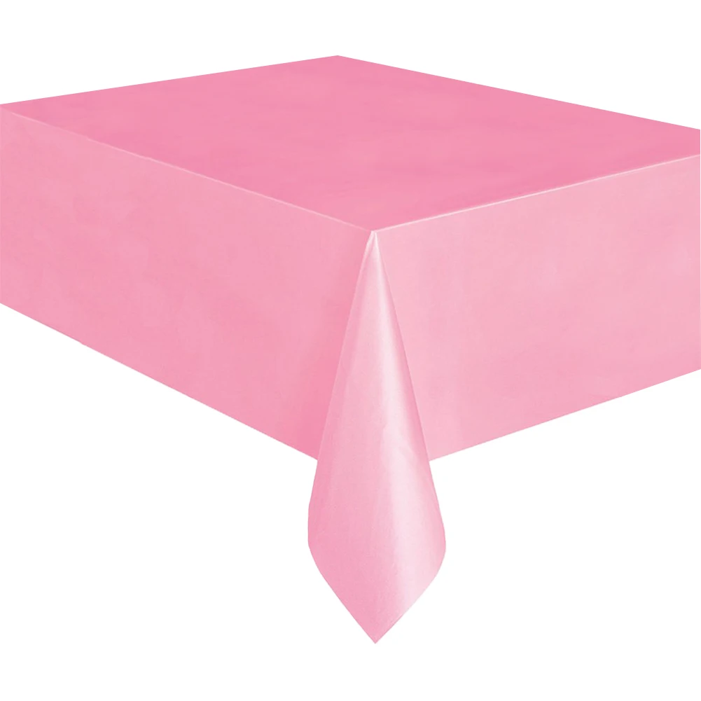 Одноразові скатертини 137x274 см Водонепроникні прямокутні кришки обіднього столу Домашня кухня Весільна вечірка Скатертини для пікніка на відкритому повітрі