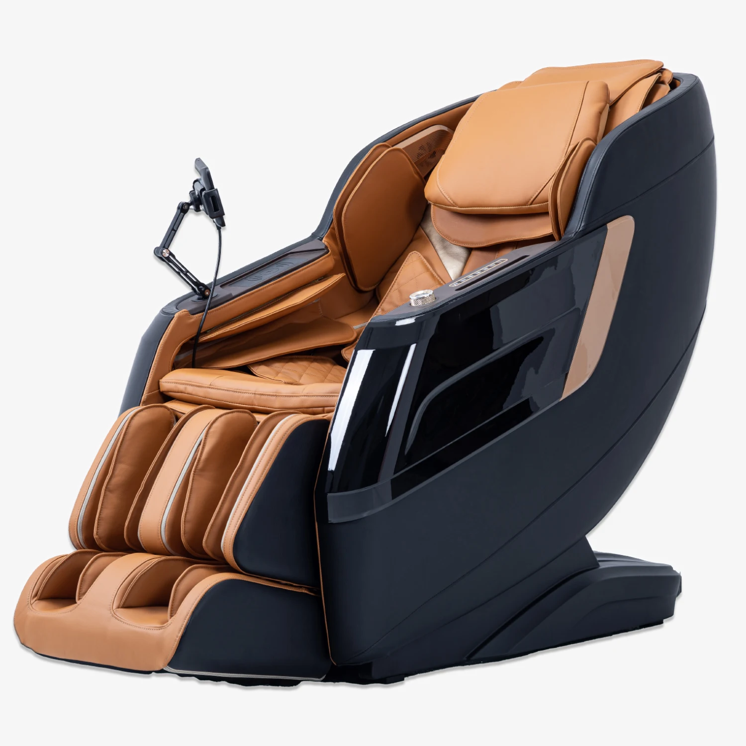 massage chair 4d zero gravity with heat sl track full body ai voice luxury 3 year warranty black and orange massage chairs sofa 6