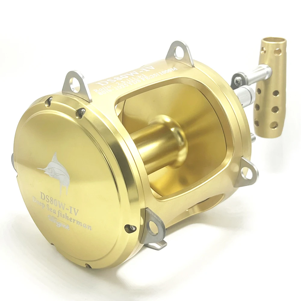 Gros Moulinet RUMER 662 Pour Pêche Au Gros – Avec Bobine Cloche